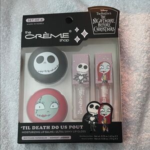 The Crème Shop x The Nightmare Before Christmas Lip Set - Pink & Black